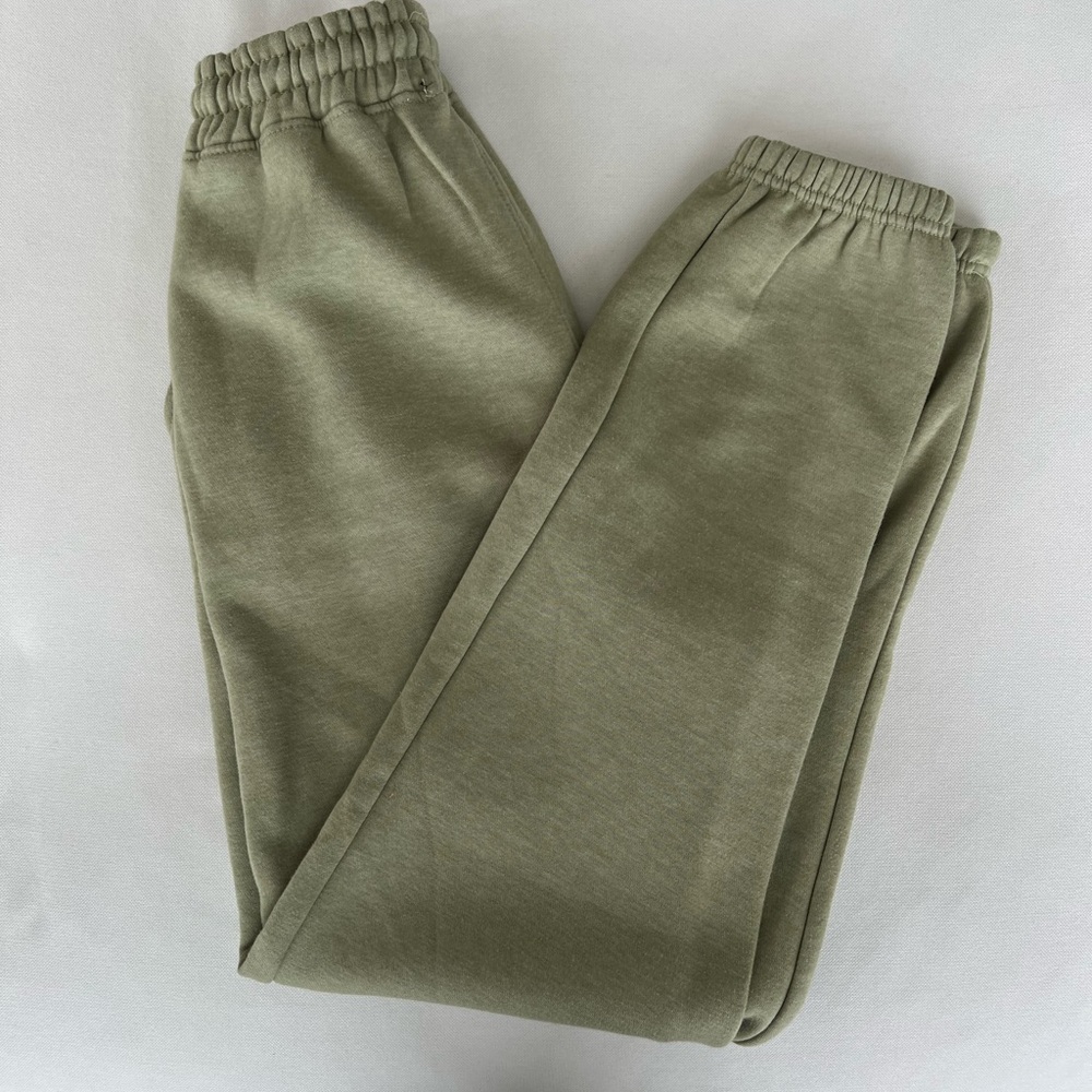 Green Nasty Gal Cinched Sweatpants / Joggers